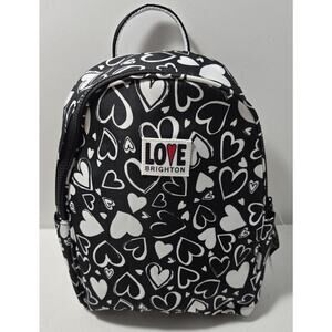 NWT Brighton Limited Edition ENDLESS LOVE Backpack Hearts Retail $150 Designer